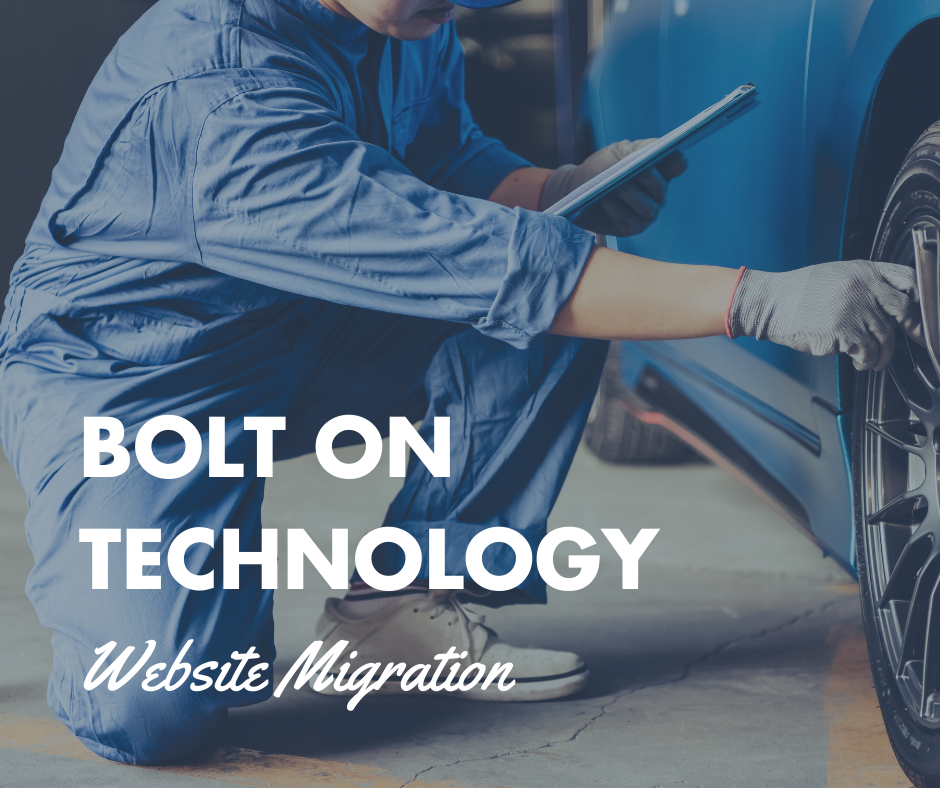 BOLT ON Website Redesign