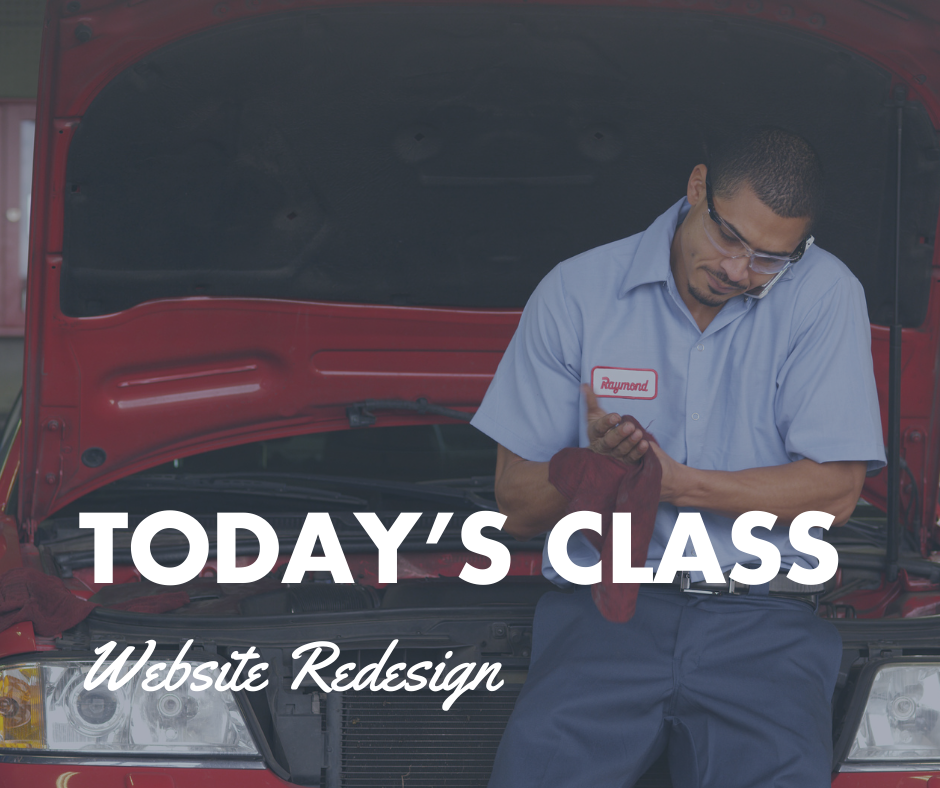 Todays Class Website Redesign